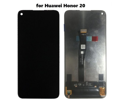 Дисплейный модуль для телефона Huawei Honor 20/Honor 20 Pro/Nova 5T черный ОРИГИНАЛ