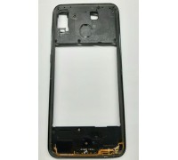 Средняя часть корпуса Samsung A30 (A305) черный
