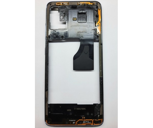 Средняя часть корпуса Samsung A51 (A515) черный