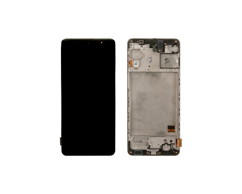 Дисплейный модуль для телефона Samsung M31S (M317) оригинальный в раме
