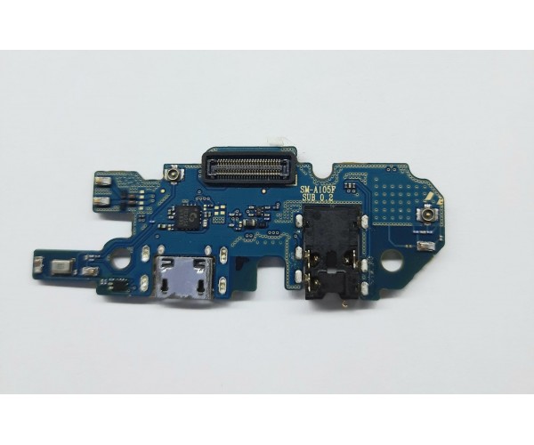Нижняя плата с разъемом зарядки Samsung A10 (SM-A105)